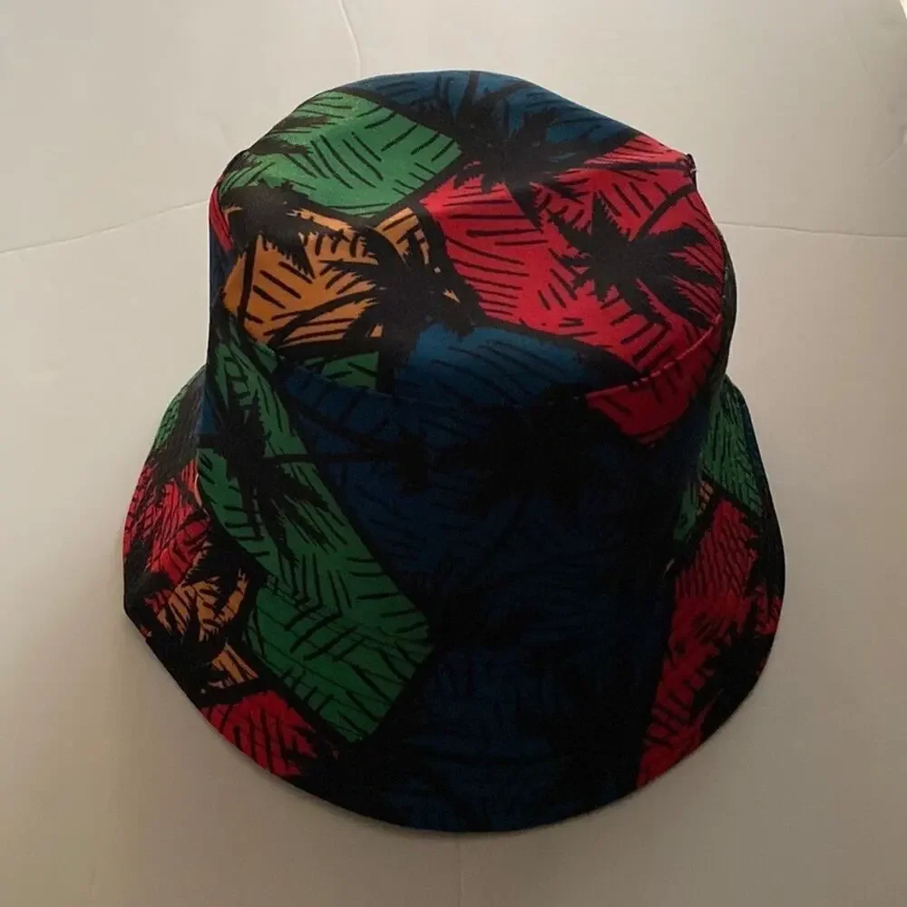 NEW! Bucket Women’s RGB Palm Leaves Hat